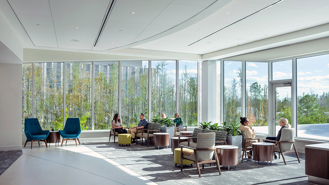 Moffitt Cancer Center comprehensive cancer center with proton therapy